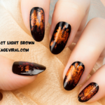 How to Get the Perfect Light Brown Nails Color Backstageviral.com