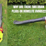 why are there two drain plugs on homelite uv80522