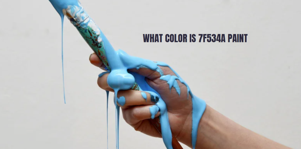 What Color is 7F534A Paint