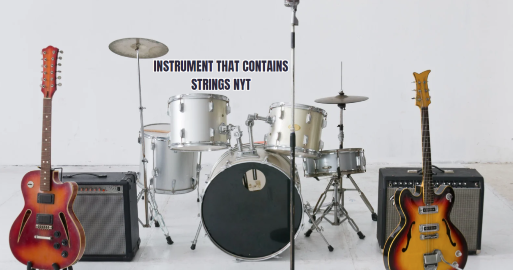 Instrument That Contains Strings NYT