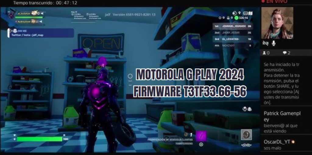 Motorola G Play 2024 Firmware T3TF33.66-56