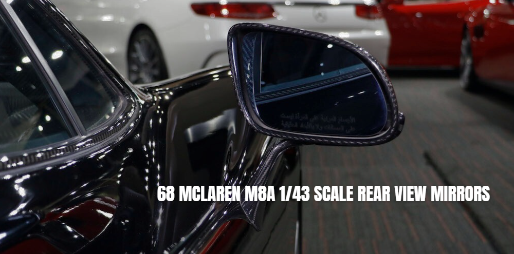 68 mclaren m8a 1/43 scale rear view mirrors