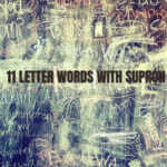 11 letter words with suproni