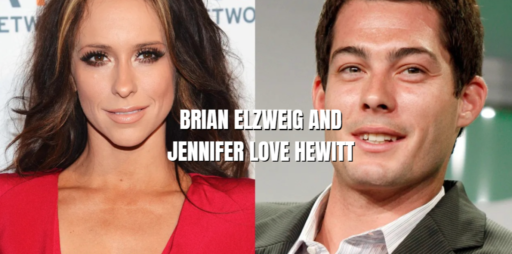 Brian Elzweig and Jennifer Love Hewitt