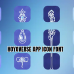 Hoyoverse App Icon Font