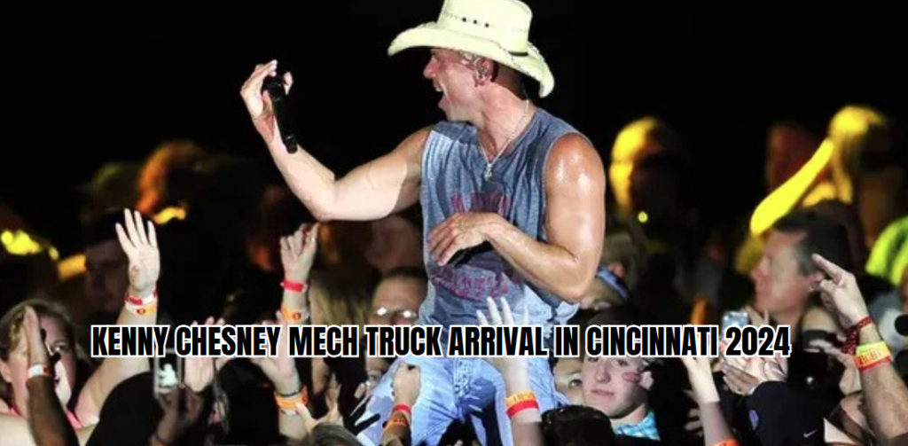 Kenny Chesneys Mech Truck Arrival in Cincinnati 2024